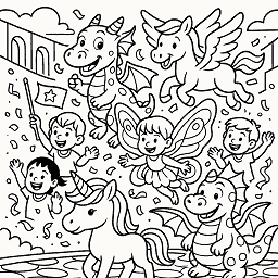 Mythical Creatures Parade