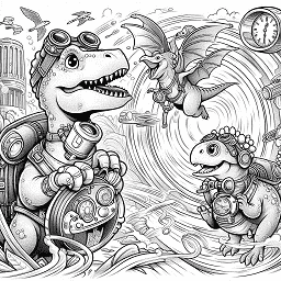 Time-Traveling Dinosaurs